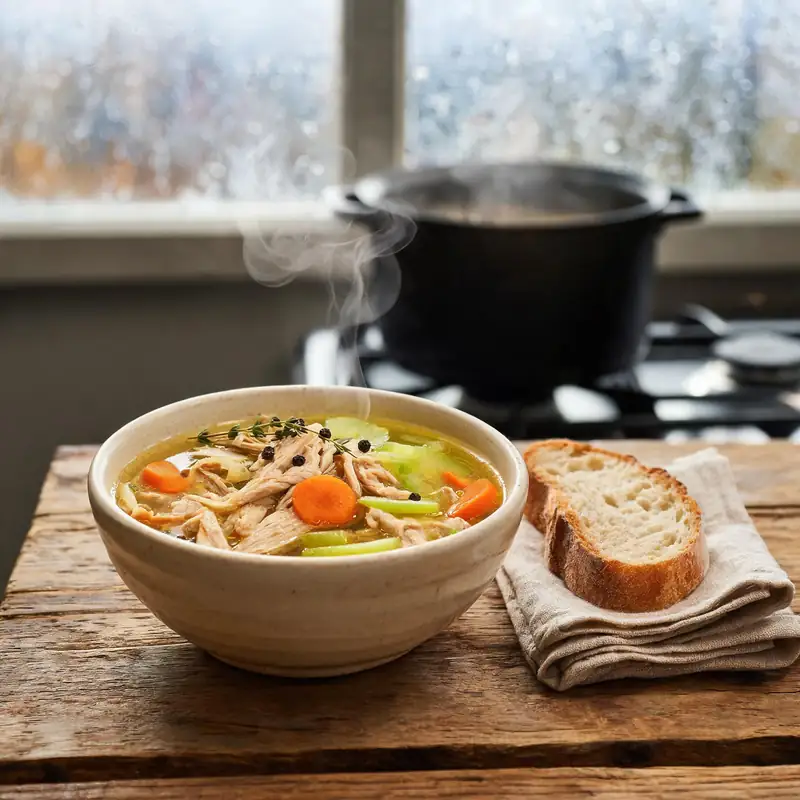 Hen Soup: Nourishing Chicken Soup for Cold Months
